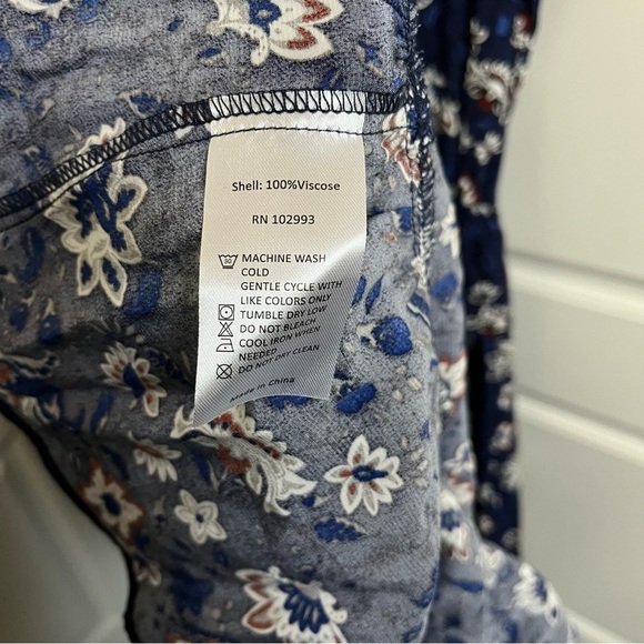 Thakoon Collective X RTR Navy Lotus Printed Dress
Size 4 - Picture 9 of 10